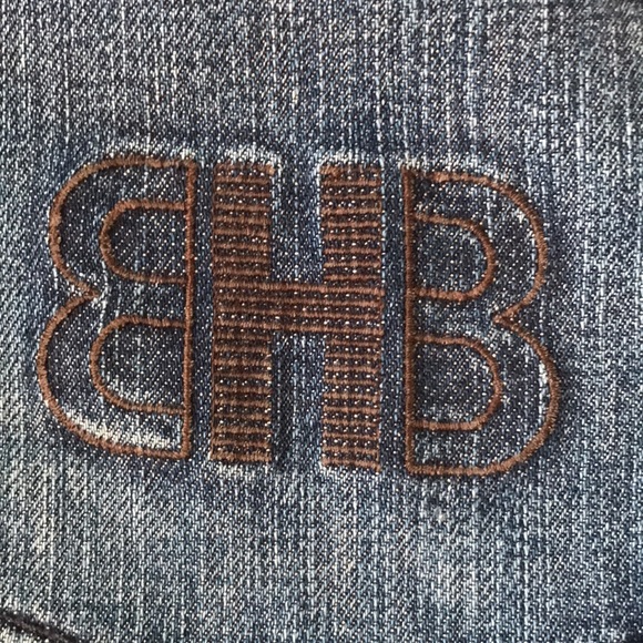 COPY - Hugo Boss waist 33 medium wash straight cut jeans w stretch EUC - Picture 3 of 10